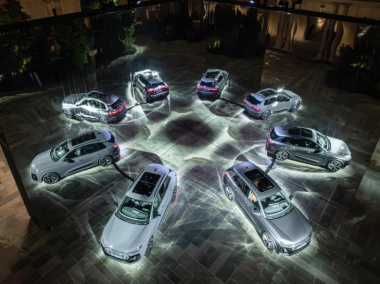 Publikums-Premiere für den Audi Q6 e-tron auf der Mailänder Design-Woche