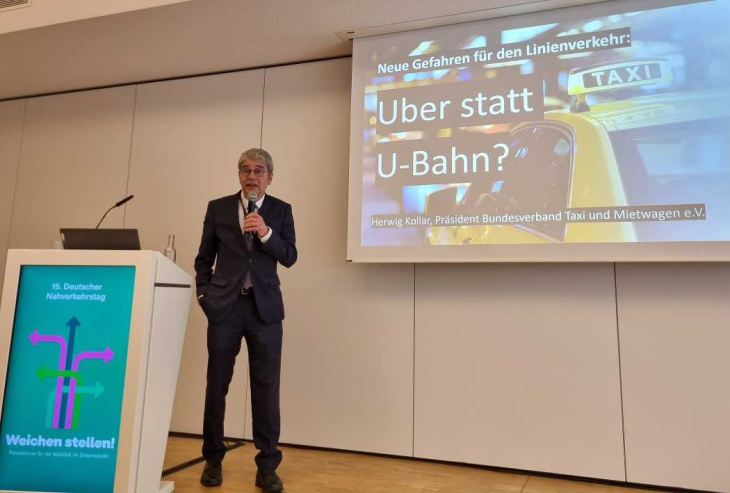 bvtm auf dem 15. deutscher nahverkehrstag: „taxi ist on-demand-verkehr seit 1893“ und „uber statt u-bahn?“