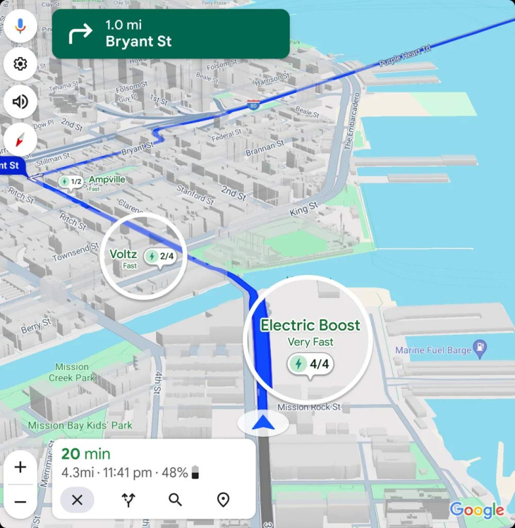 google optimiert die navigationserfahrung bei der nutzung von google maps in bevs