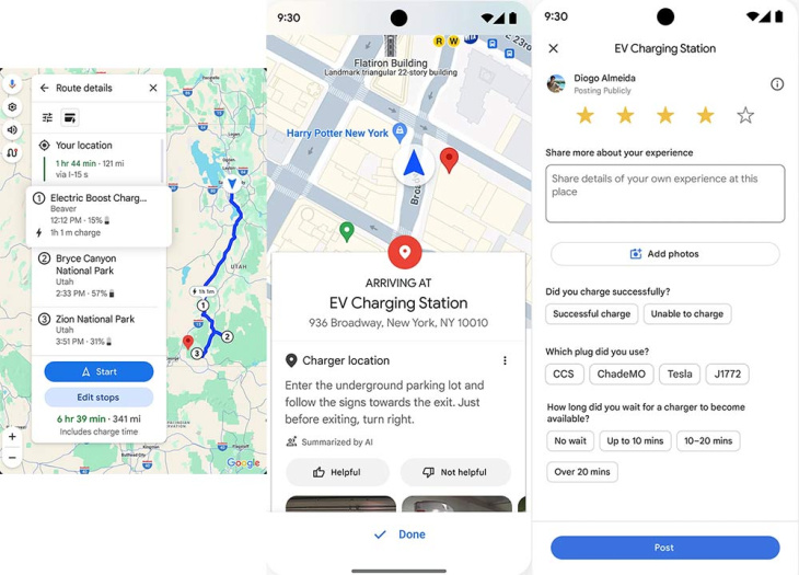 google optimiert die navigationserfahrung bei der nutzung von google maps in bevs