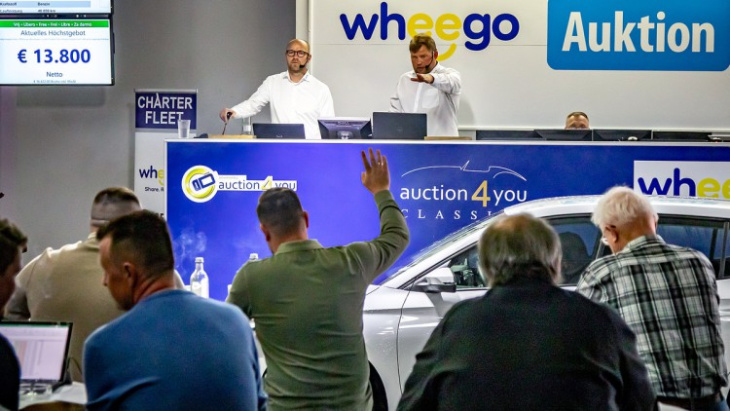 fahrzeugvermarktung: live-auktion mit hoher verkaufsquote