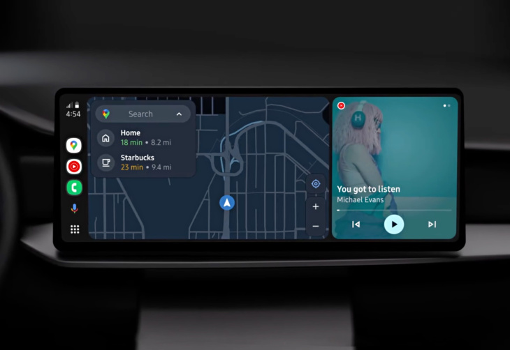 android auto: google schraubt am app-design