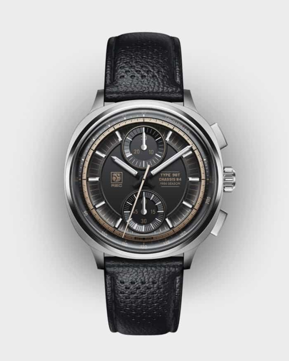 rec watches bringt limitierte uhr heraus, die aluminium aus ayrton sennas formel-1-auto verwendet