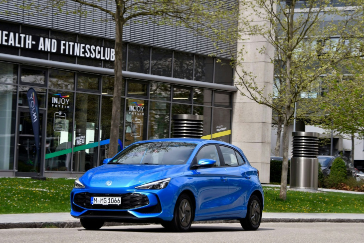 china-import: mg bringt kleinwagen als hybrid nach deutschland