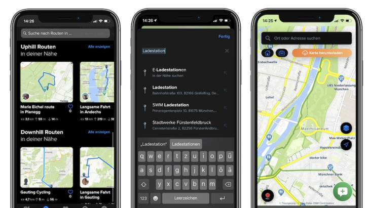 top-navi für radfahrer: diese app schlägt google maps