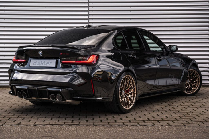 bmw m3 cs in schwarz: dähler bringt top-g80 auf 630 ps