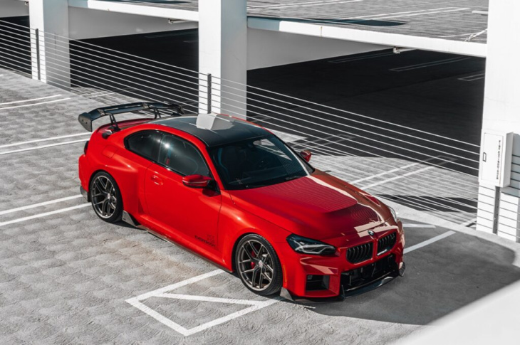 adro bmw m2 g87-tuning: carbon-niere mit amg-vibes