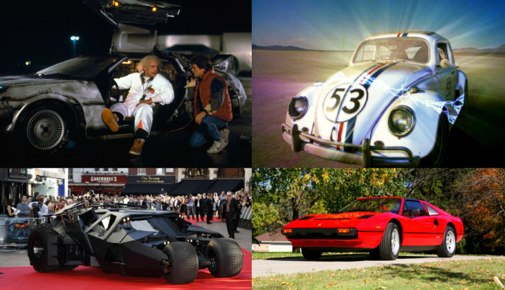 die ikonischsten autos der film- und fernsehgeschichte
