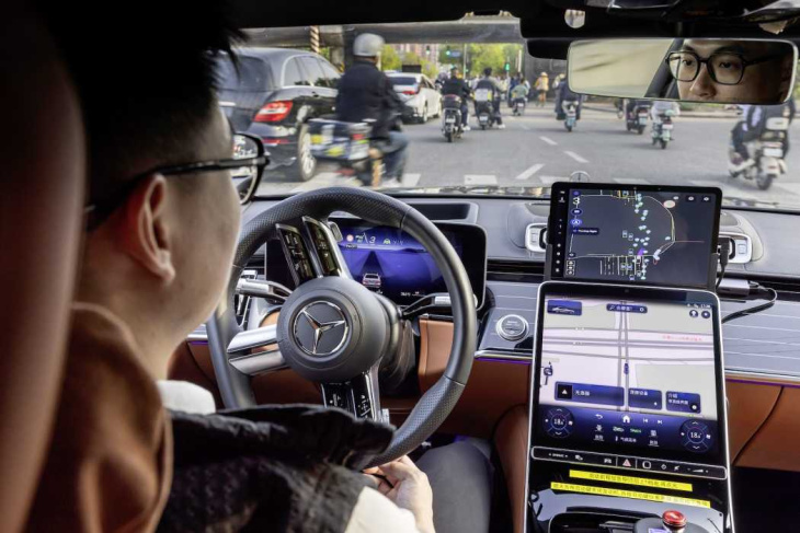 mercedes-benz demonstrierte in china das autonome fahren nach level 2++