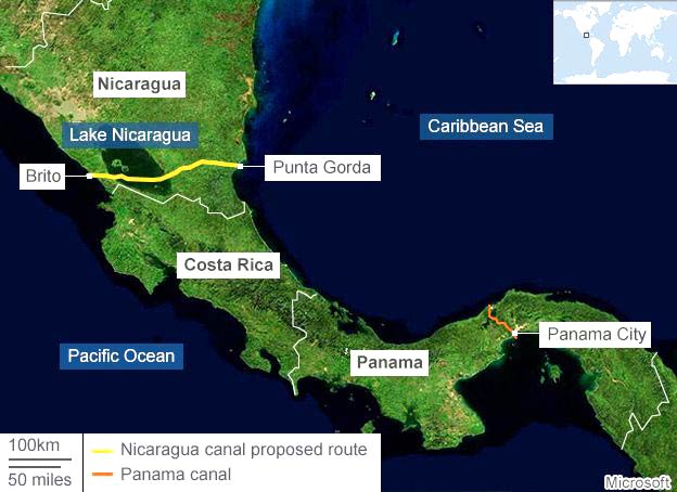pazifik-karibik-kanal: nicaragua widerruft bauauftrag