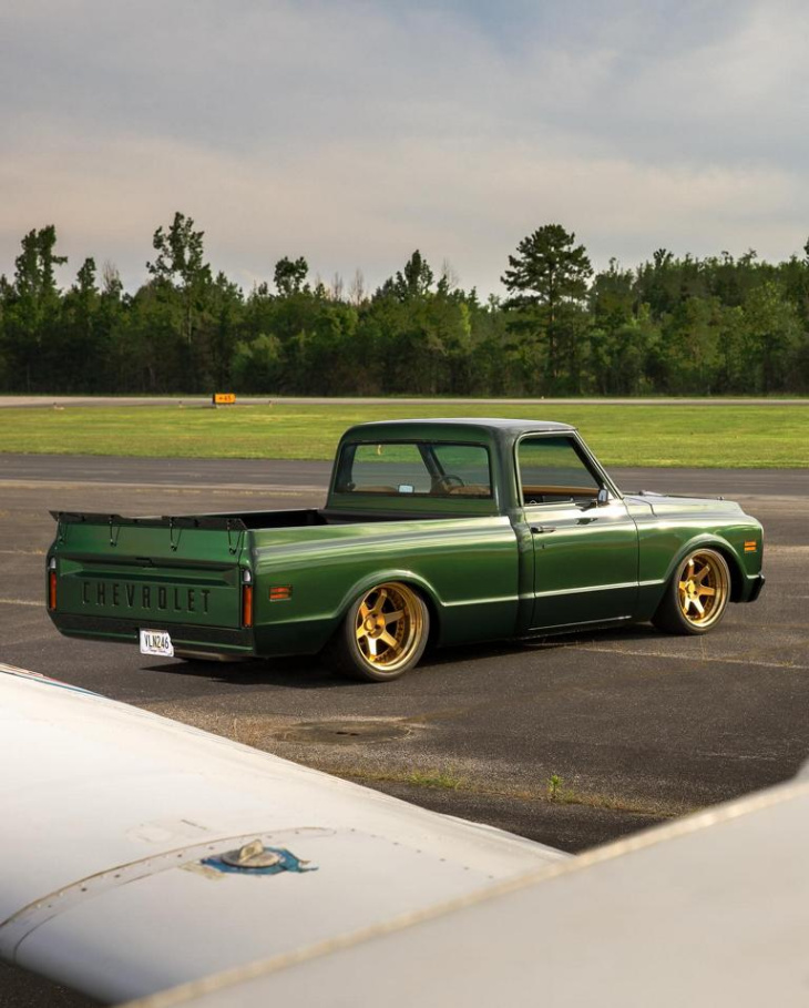 restomod chevrolet c10 mit 800 ps & rotiform six felgen!