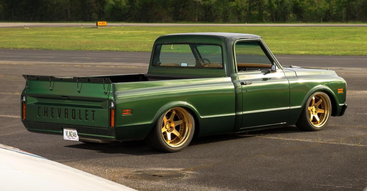 restomod chevrolet c10 mit 800 ps & rotiform six felgen!