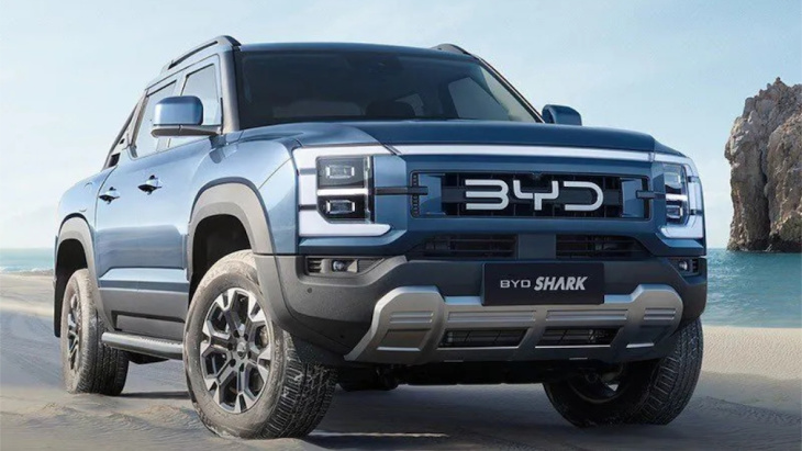 byd stellt pickup-truck mit üppiger reichweite vor