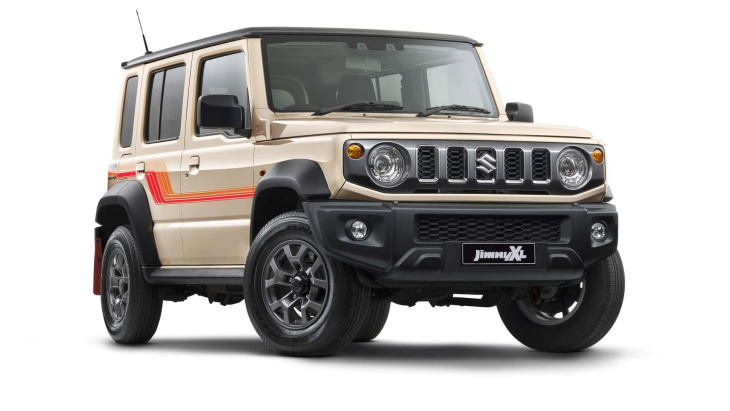 2024 suzuki jimny xl heritage: retro-optik und moderne technik vereint!