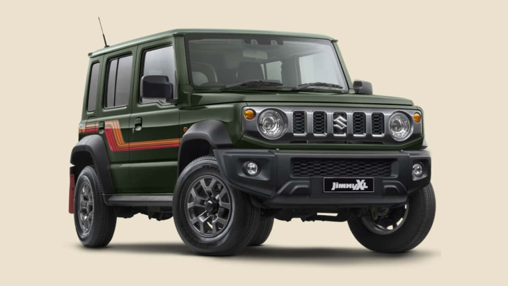 2024 suzuki jimny xl heritage: retro-optik und moderne technik vereint!