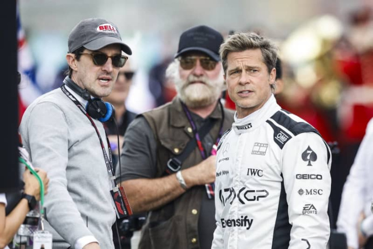 budget explodiert: hollywoodstar brad pitt wird im formel-1-wagen zum versicherungsschreck