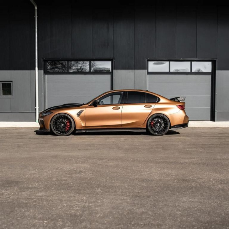 g-power’s bmw m3 als g3m bi-turbo: bronze-wolf im blitzlichtgewitter!