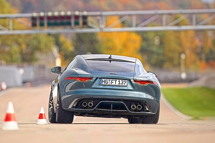 jaguar f-type r75: supertest