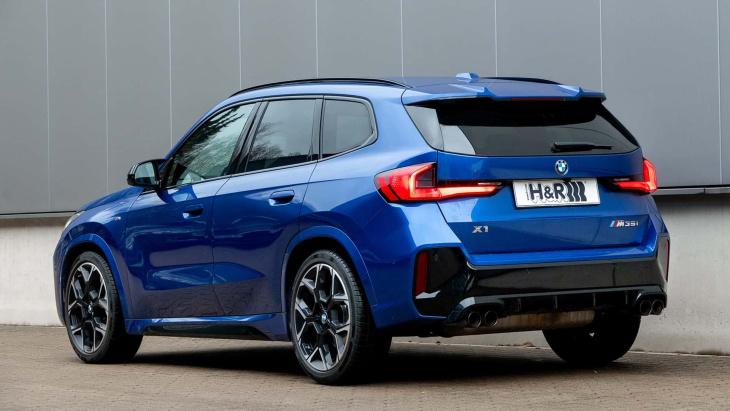 der neue bmw x1 m35i xdrive mit h&r-sportfedern