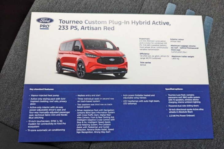 fotostrecke: fahrbericht ford tourneo custom phev: überzeugt im urbanen und suburbanen raum