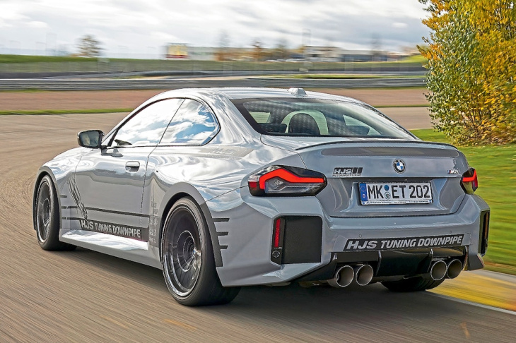 hjs motorsport bmw m2: test