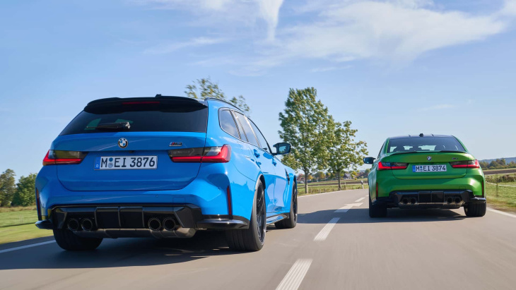 bmw m3 (2024): noch ein facelift für limousine und touring