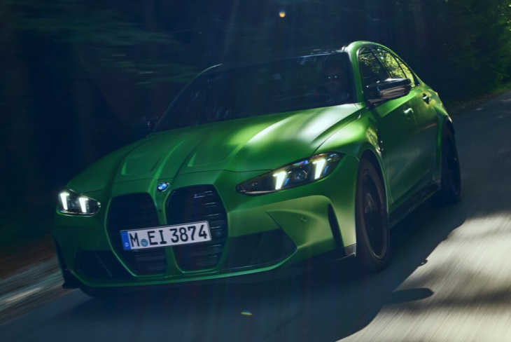 bmw m3 facelift ii 2024: bis zu 530 ps & neues m4-styling