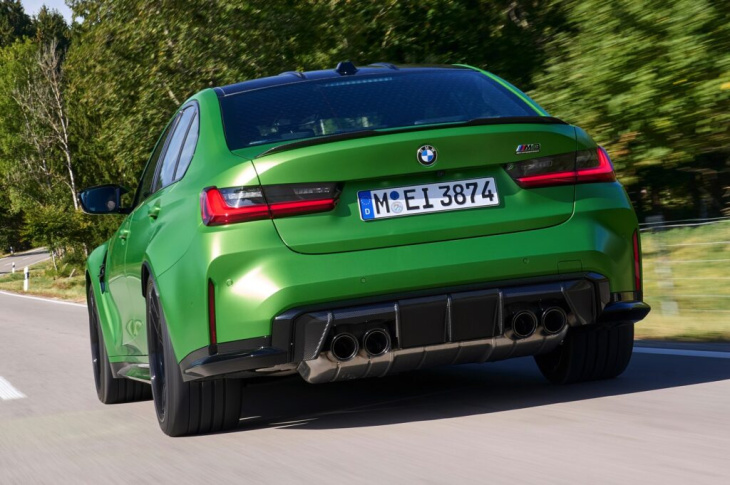 bmw m3 facelift ii 2024: bis zu 530 ps & neues m4-styling