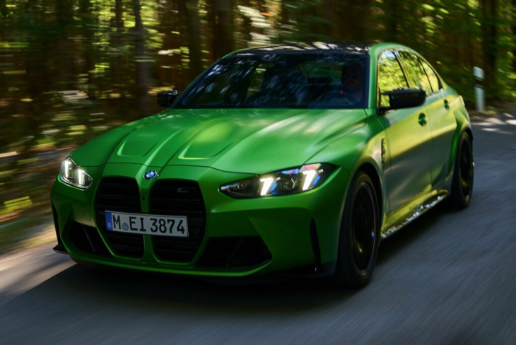 bmw m3 facelift ii 2024: bis zu 530 ps & neues m4-styling