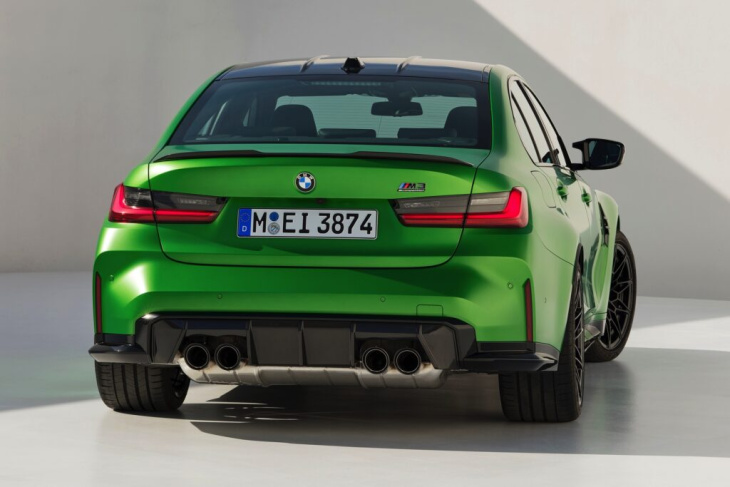 bmw m3 facelift ii 2024: bis zu 530 ps & neues m4-styling