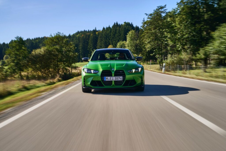 bmw m3 facelift ii 2024: bis zu 530 ps & neues m4-styling