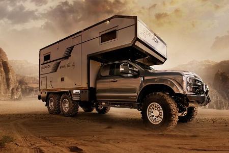 brutaler expeditions-koloss auf pick-up-basis