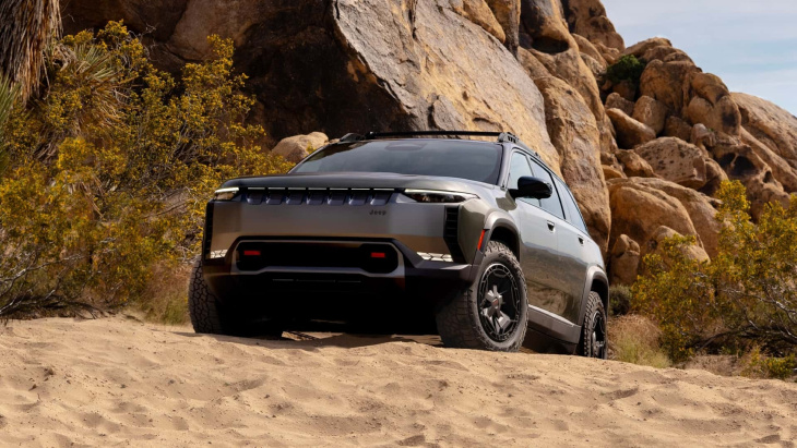 2025 jeep wagoneer s trailhawk concept | vollelektrischer rock crawler?