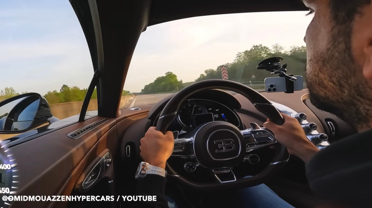 Autobahn als Rennstrecke: Bugatti Chiron Sport auf Rekordjagd