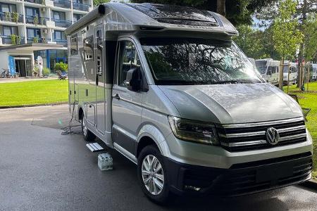 drei komfortable teilintegrierte auf vw crafter