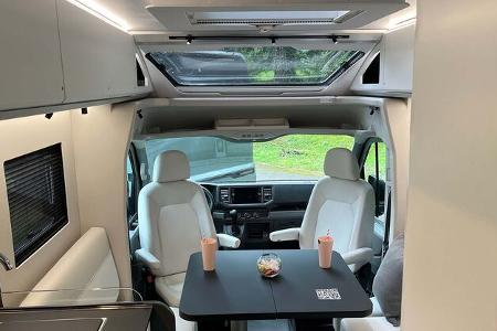 drei komfortable teilintegrierte auf vw crafter