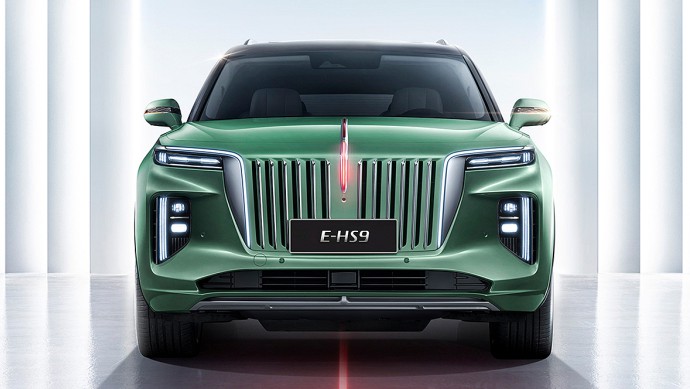 hongqi eh7: elektrischer businessliner rollt nach europa