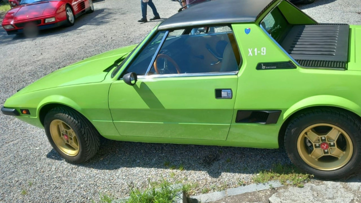 x1/9, fotos eines autos, das von einem design-magier entworfen wurde: marcello gandini