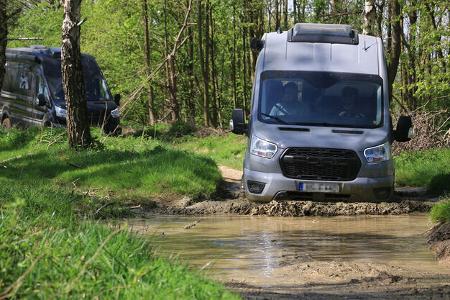 beweist sich der dauertest-camper im offroad-test?