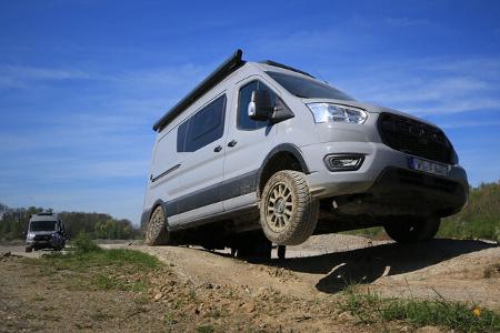 beweist sich der dauertest-camper im offroad-test?