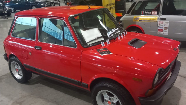 a112 abarth: klein aber oho. die fotos