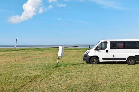 mit dem wohnmobil an die stürmische nordsee