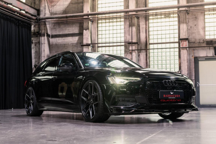 black beauty: barracuda razzer am audi a6 avant 50 tdi (c8)