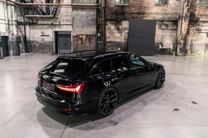 black beauty: barracuda razzer am audi a6 avant 50 tdi (c8)