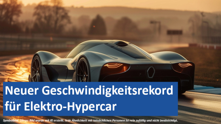neuer geschwindigkeitsrekord für elektro-hypercar
