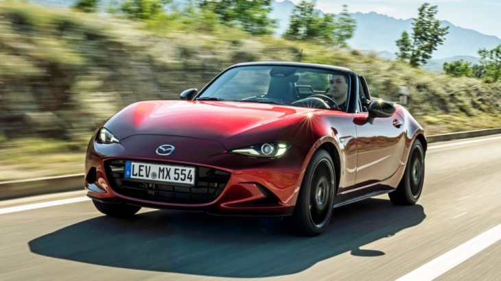 der mazda mx-5 feiert geburtstag - und bekommt ein facelift