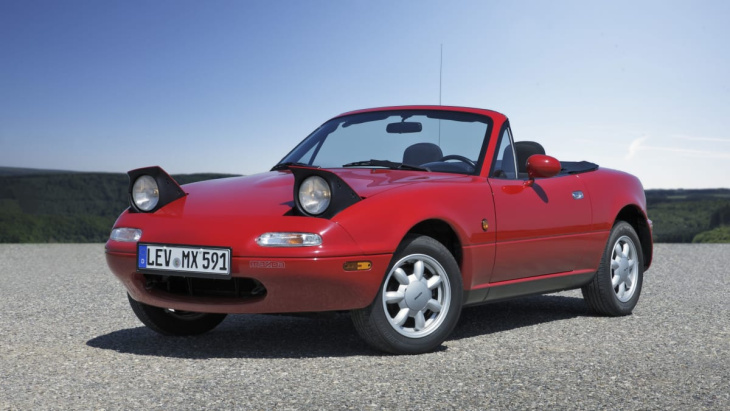 der mazda mx-5 feiert geburtstag - und bekommt ein facelift