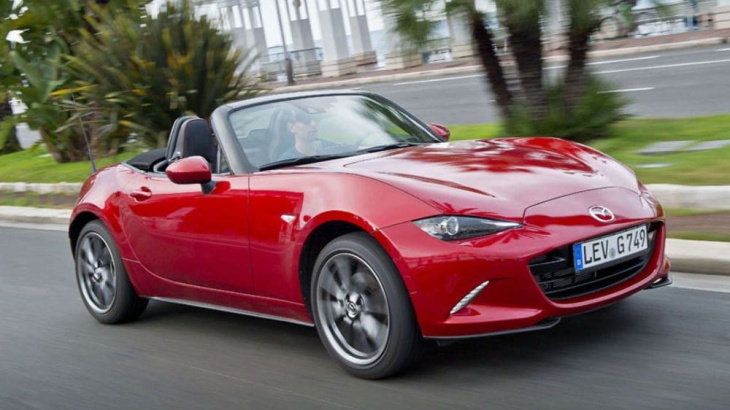 bildergalerie: der mazda mx-5 (2024) und seine vorgänger - kicker