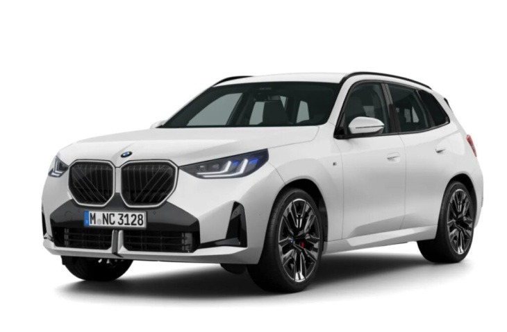 bmw x3 g45: konfigurator zeigt serien-look, fire red & mehr