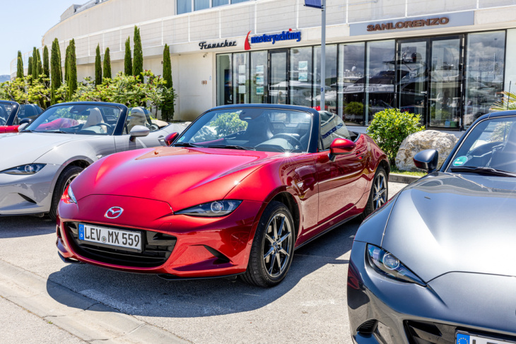 mazda mx-5 - kleine roadster-legende aufgefrischt